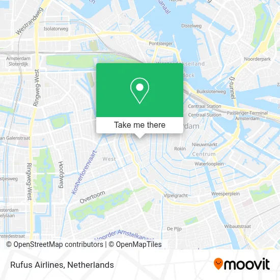 Rufus Airlines map
