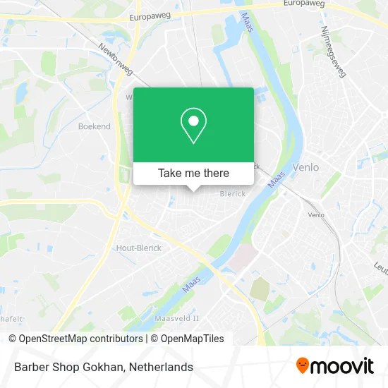 Barber Shop Gokhan map