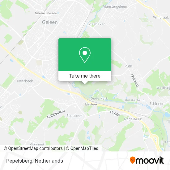 Pepelsberg map