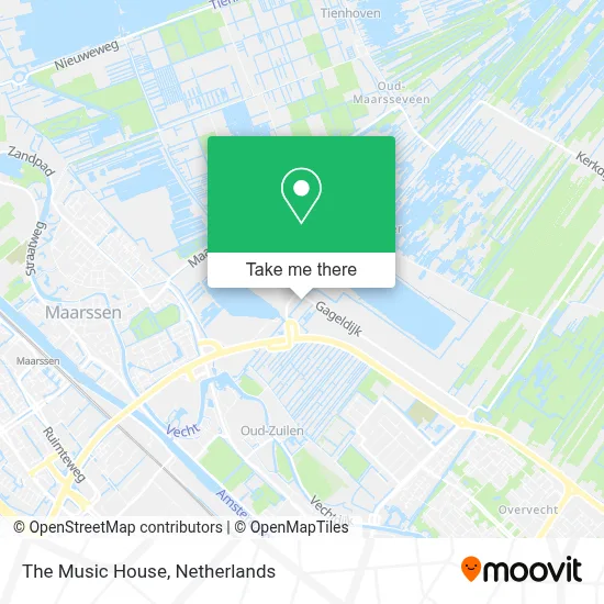 The Music House map