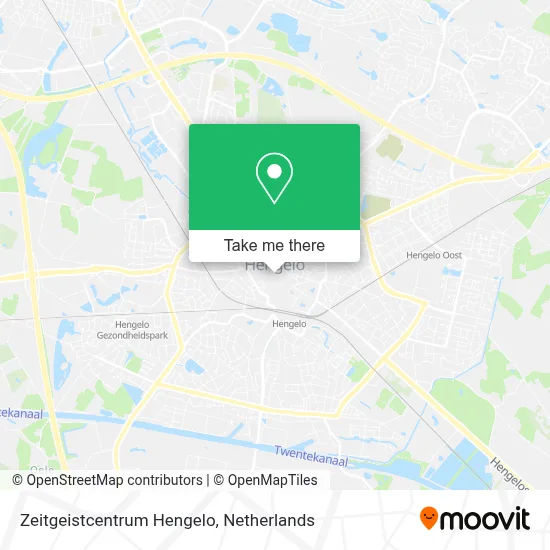 Zeitgeistcentrum Hengelo map