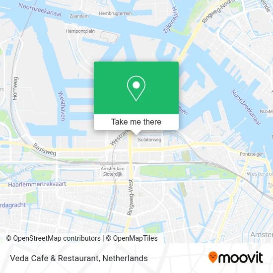 Veda Cafe & Restaurant map