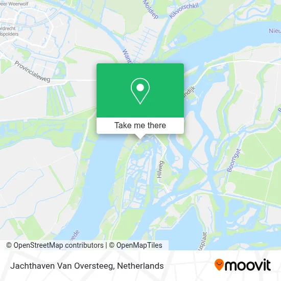 Jachthaven Van Oversteeg map