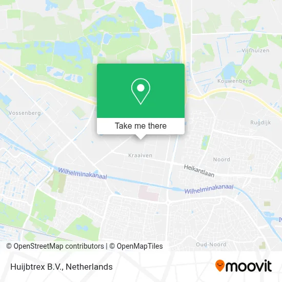 Huijbtrex B.V. map
