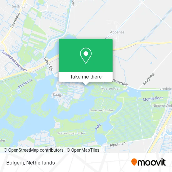 Balgerij map
