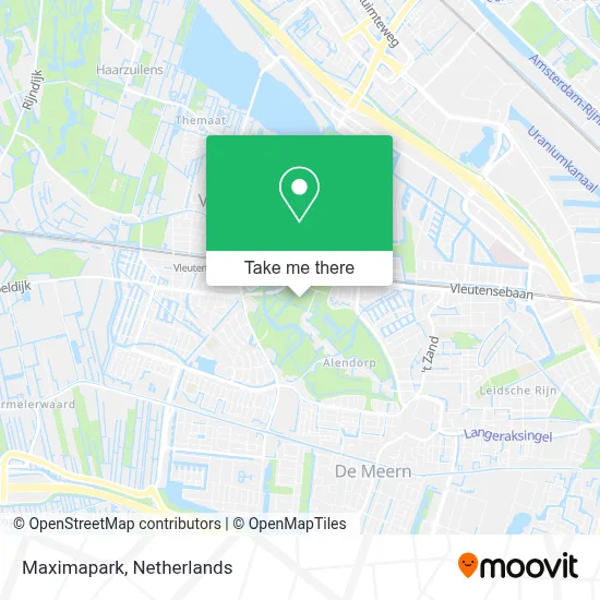 Maximapark map