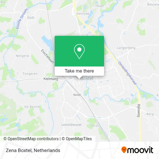 Zena  Boxtel map