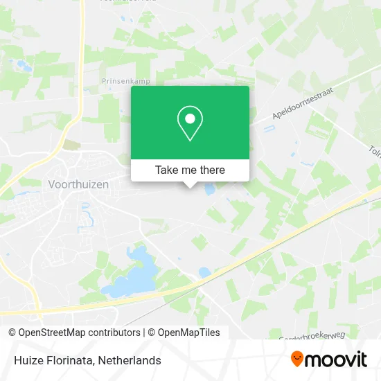 Huize Florinata map