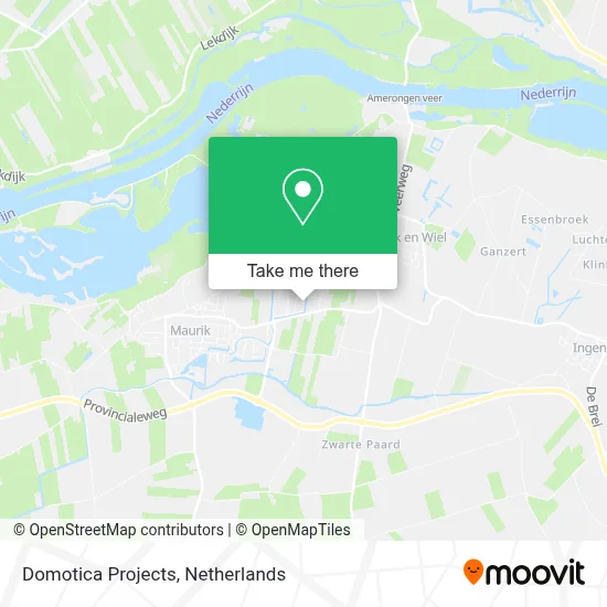 Domotica Projects map