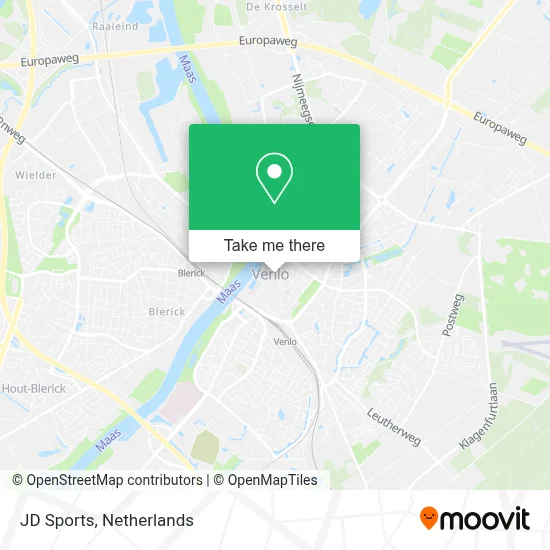 Jd Sports map