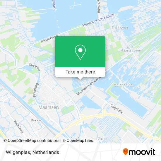 Wilgenplas map
