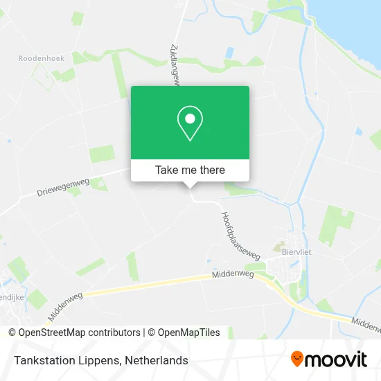 Tankstation Lippens map