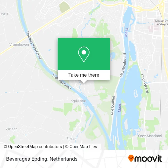 Beverages Epding map
