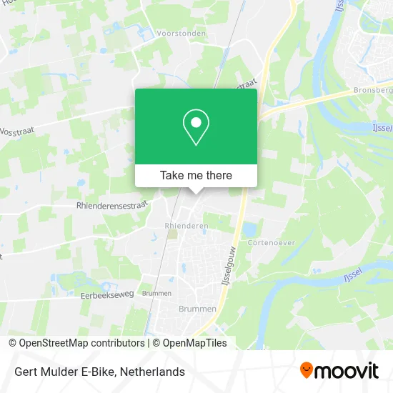Gert Mulder E-Bike map