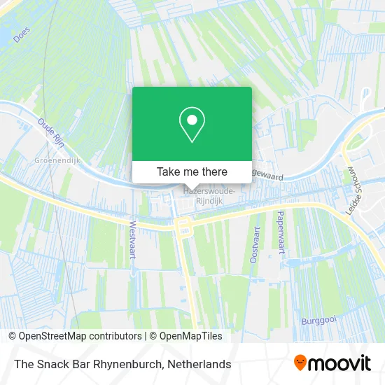The Snack Bar Rhynenburch map