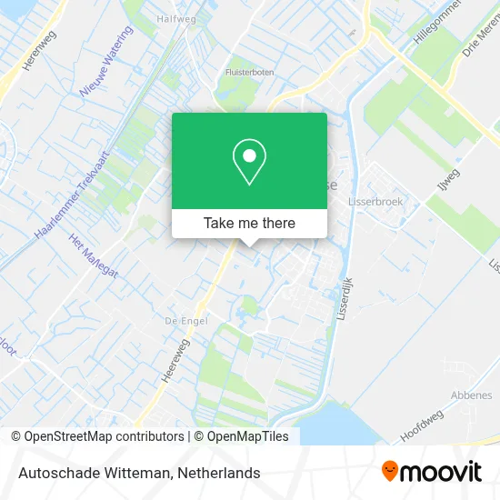 Autoschade Witteman Karte