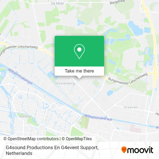G4sound Productions En G4event Support map