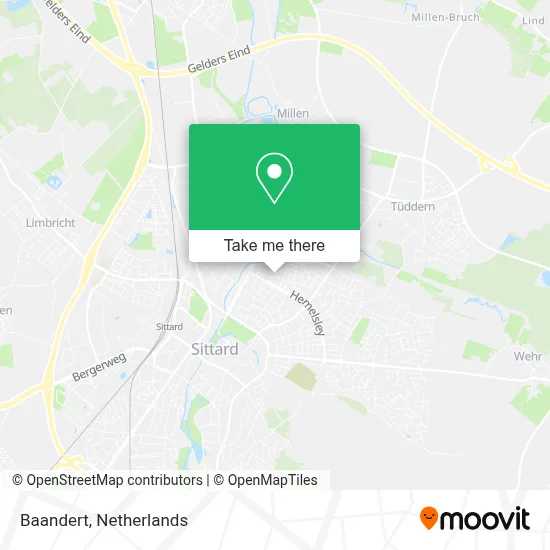 Baandert map