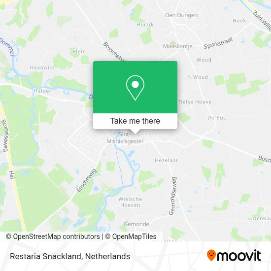 Restaria Snackland map