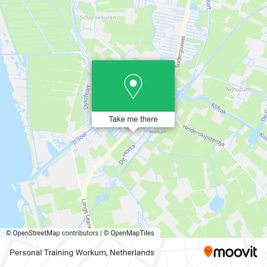Personal Training Workum map