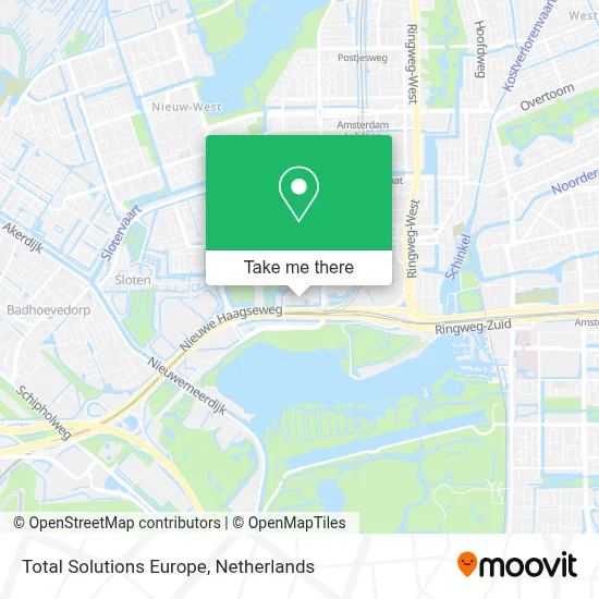 Total Solutions Europe map