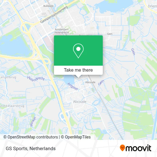 GS Sports map