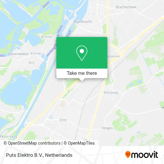 Puts Elektro B.V. map