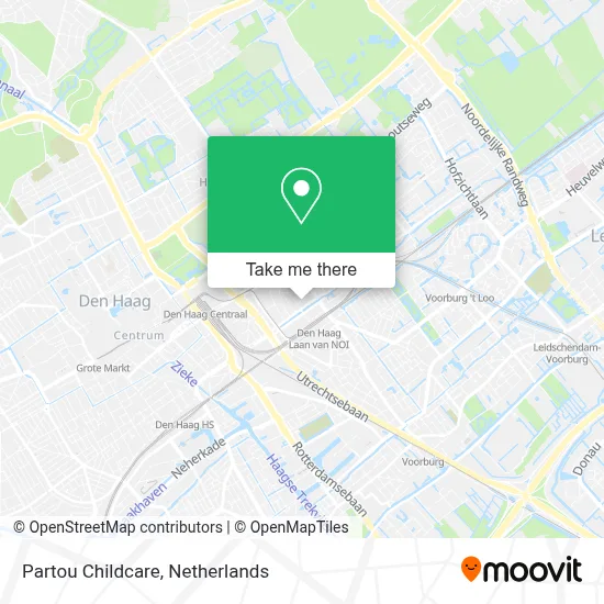 Partou Childcare map
