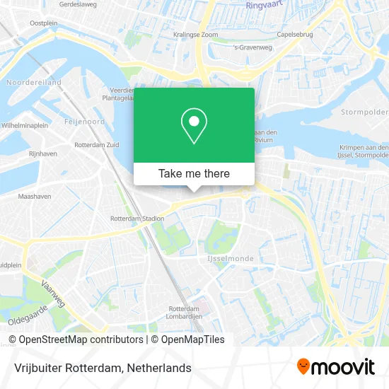 Vrijbuiter Rotterdam map