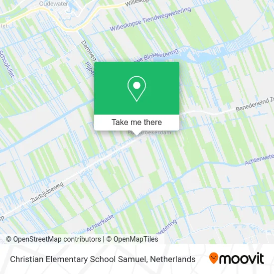 Christian Elementary School Samuel map