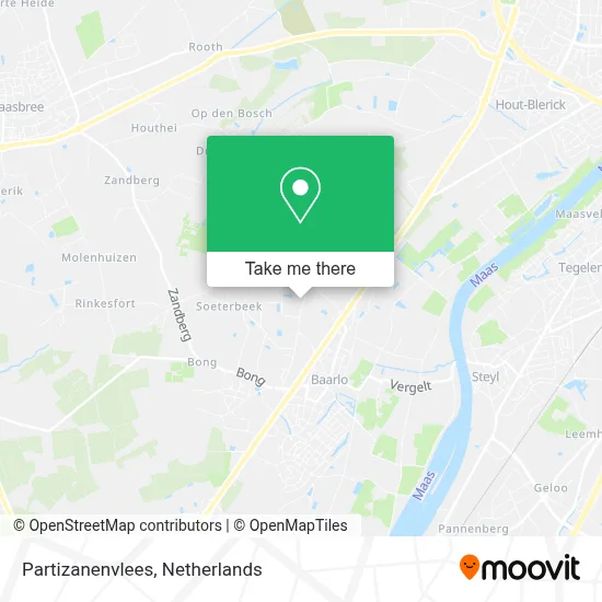 Partizanenvlees map
