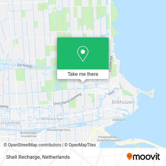 Shell Recharge map