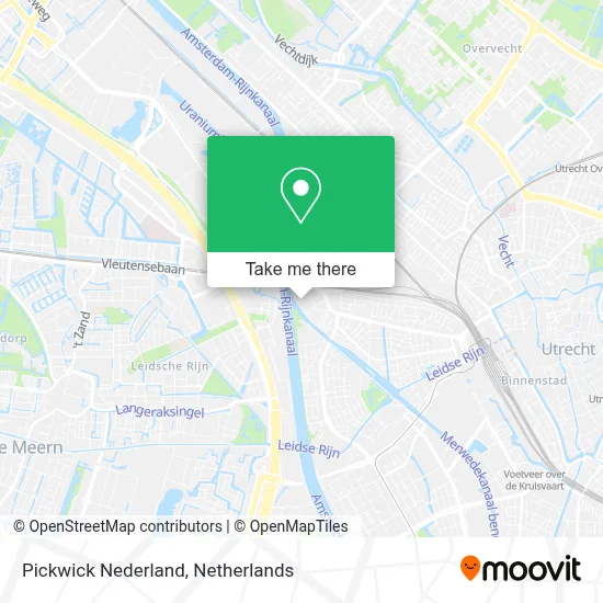 Pickwick Nederland map