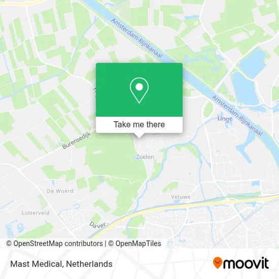 Mast Medical map