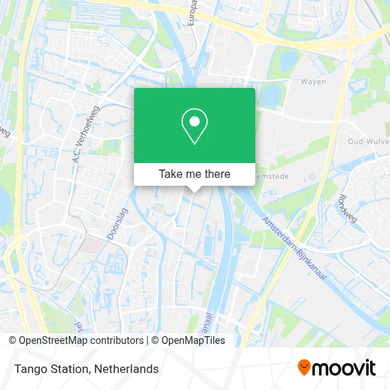 Tango Station map