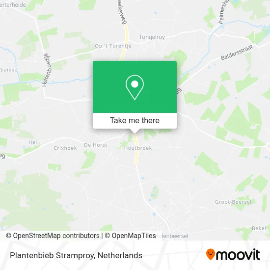 Plantenbieb Stramproy map