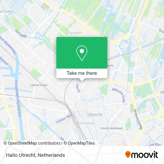Hallo Utrecht map