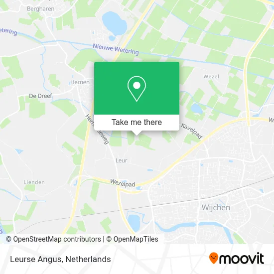 Leurse Angus map