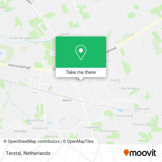 Terstal map