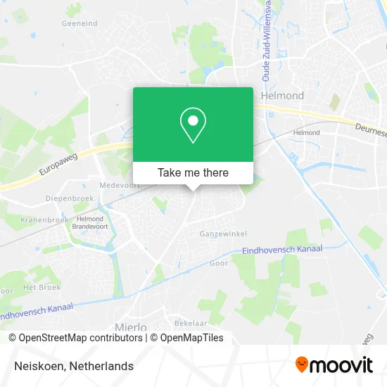 Neiskoen map
