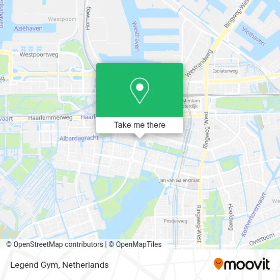 Legend Gym map