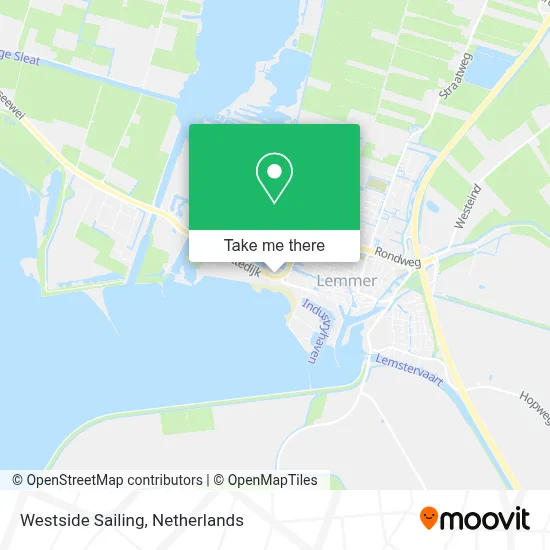 Westside Sailing map