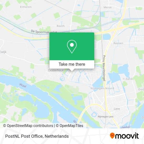 Postnl Postkantoor map