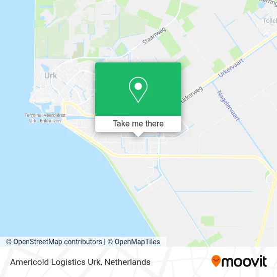 Americold Logistics Urk map