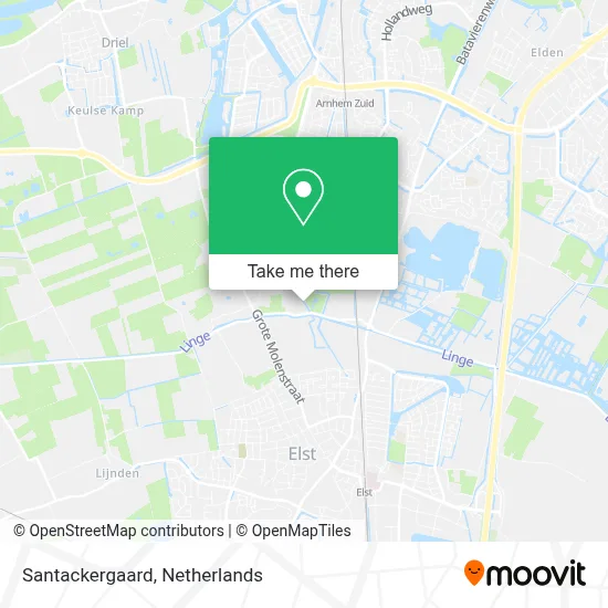 Santackergaard Karte