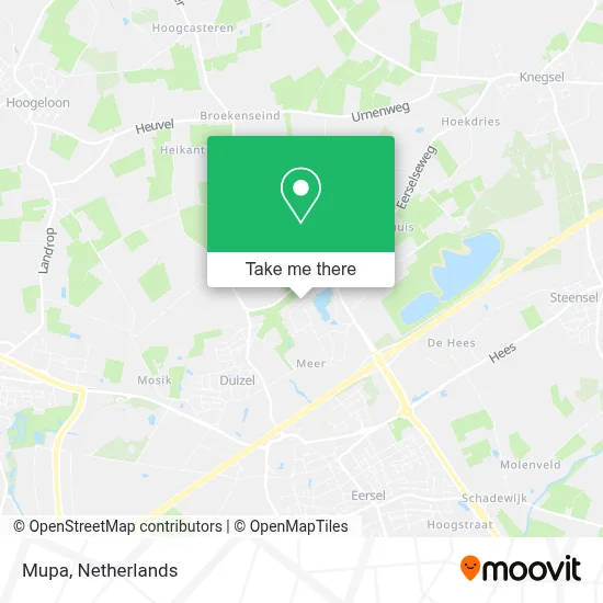 Mupa map