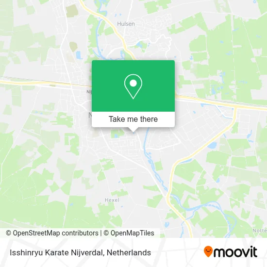Isshinryu Karate Nijverdal map