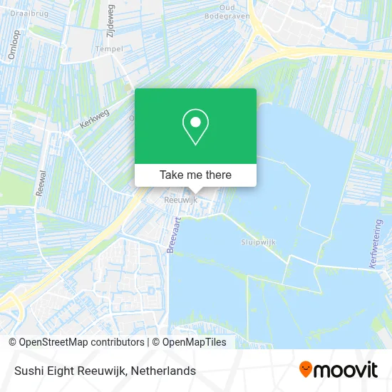 Sushi Eight Reeuwijk map