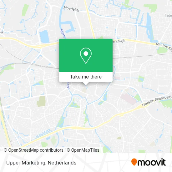 Upper Marketing map
