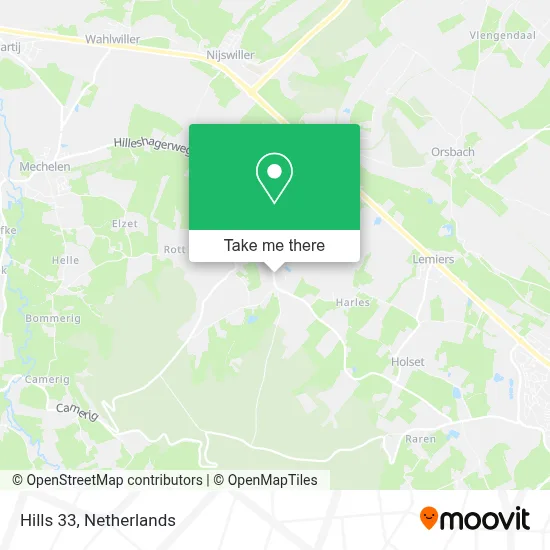 Hills 33 map